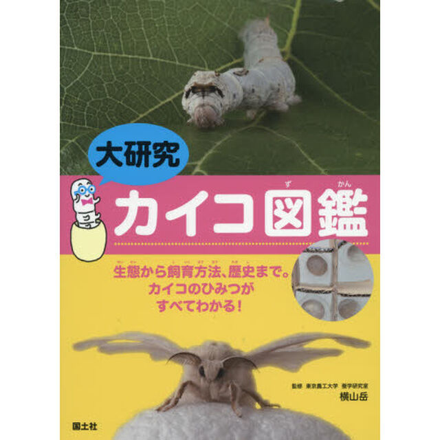 大研究カイコ図鑑　生態から飼育方法、歴史まで。カイコのひみつがすべてわかる！