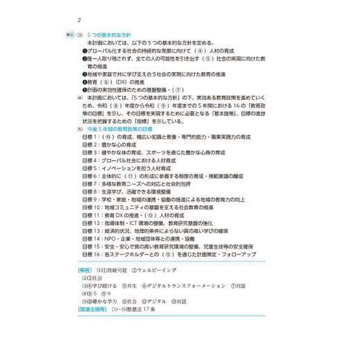 校長・教頭選考試験問題集　２０２５
