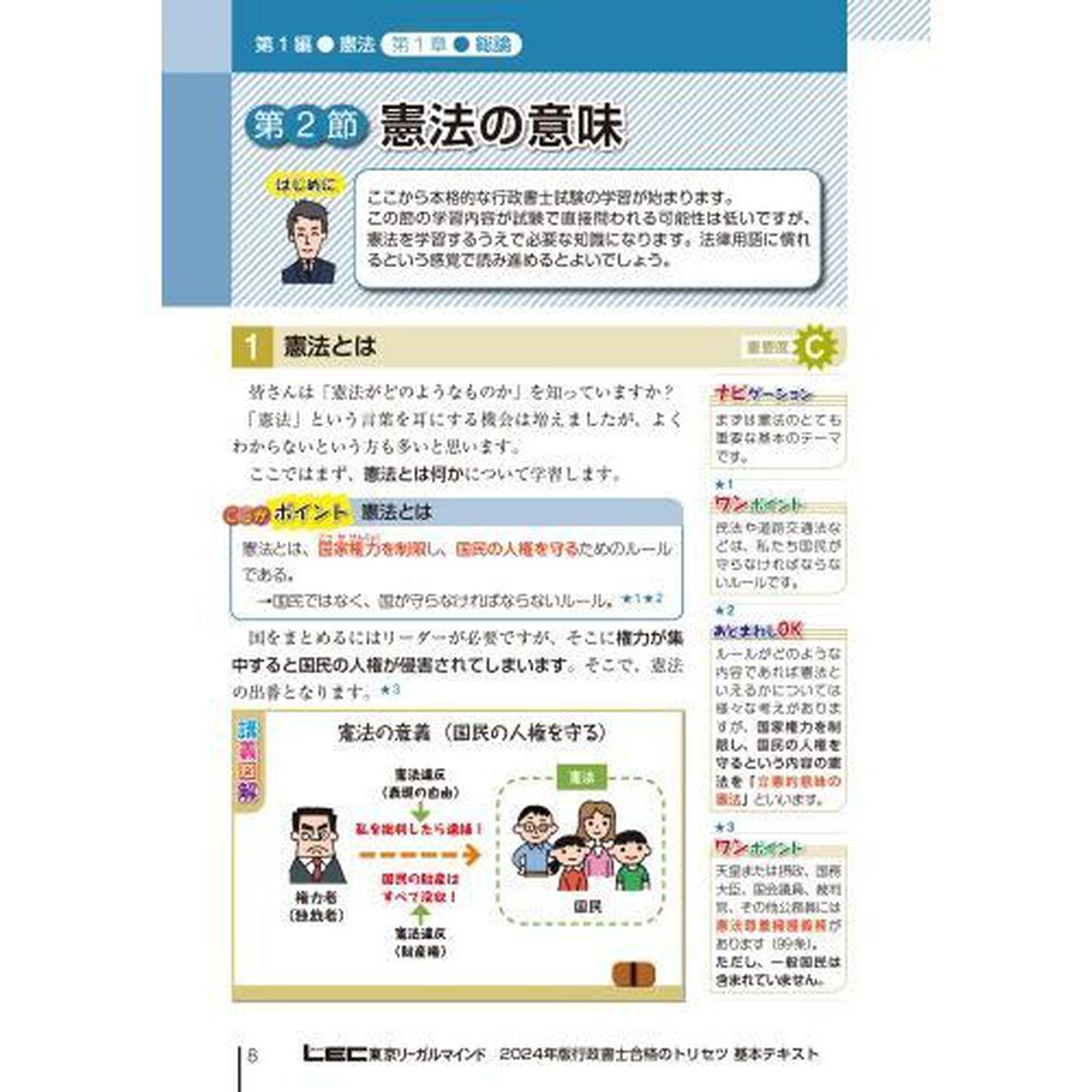 行政書士合格のトリセツ基本テキスト　イチから身につく　２０２４年版