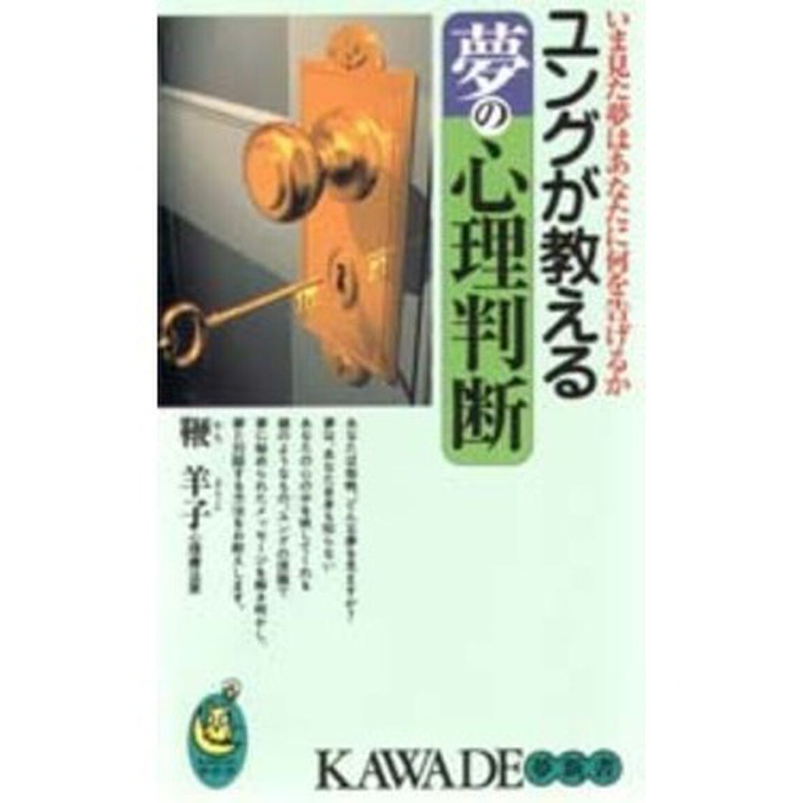 ユングが教える夢の心理判断　いま見た夢はあなたに何を告げるか