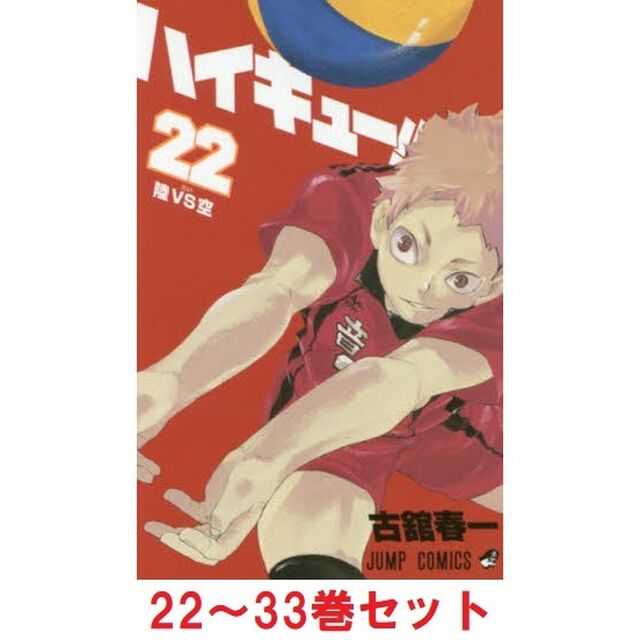 ハイキュー！！　２２〜３３巻セット