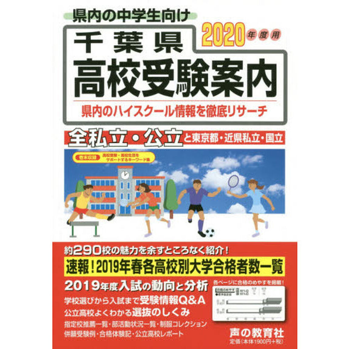 千葉県高校受験案内　２０２０年度用