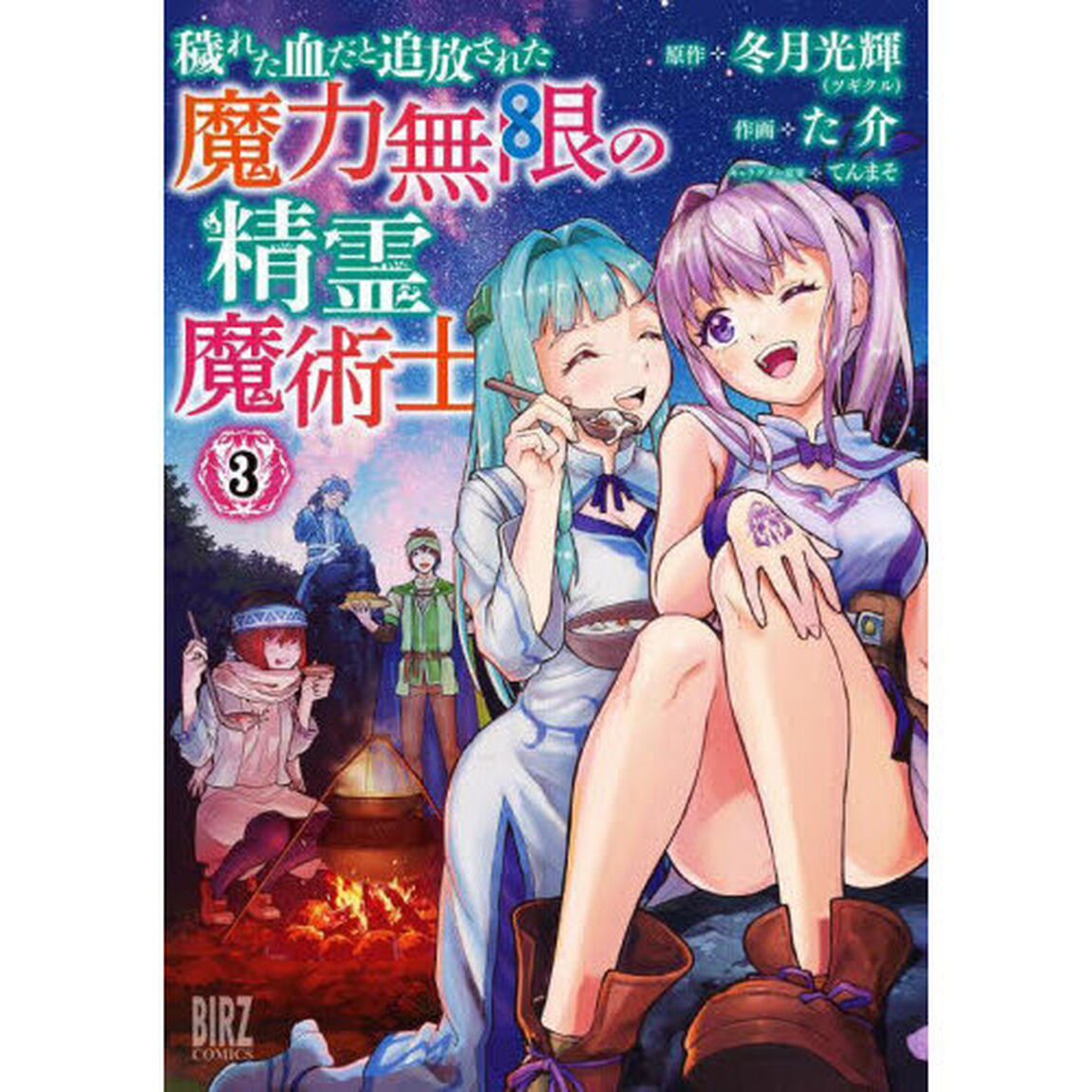 穢れた血だと追放された魔力無限の精霊　３