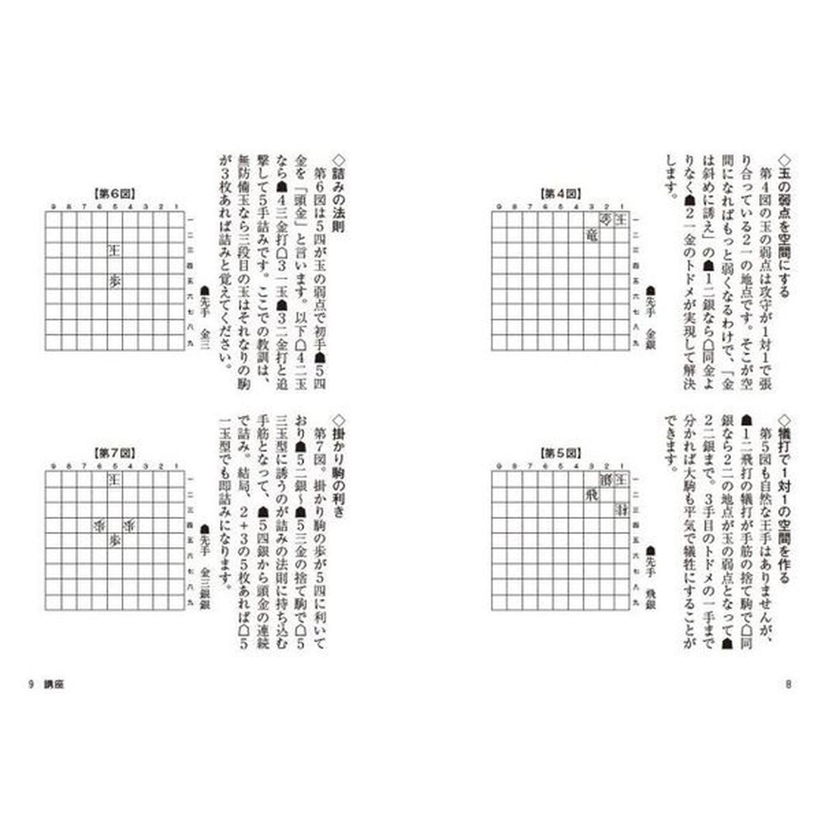玉側から解く将棋・終盤練習帳　詰めと必至と凌ぎの手筋