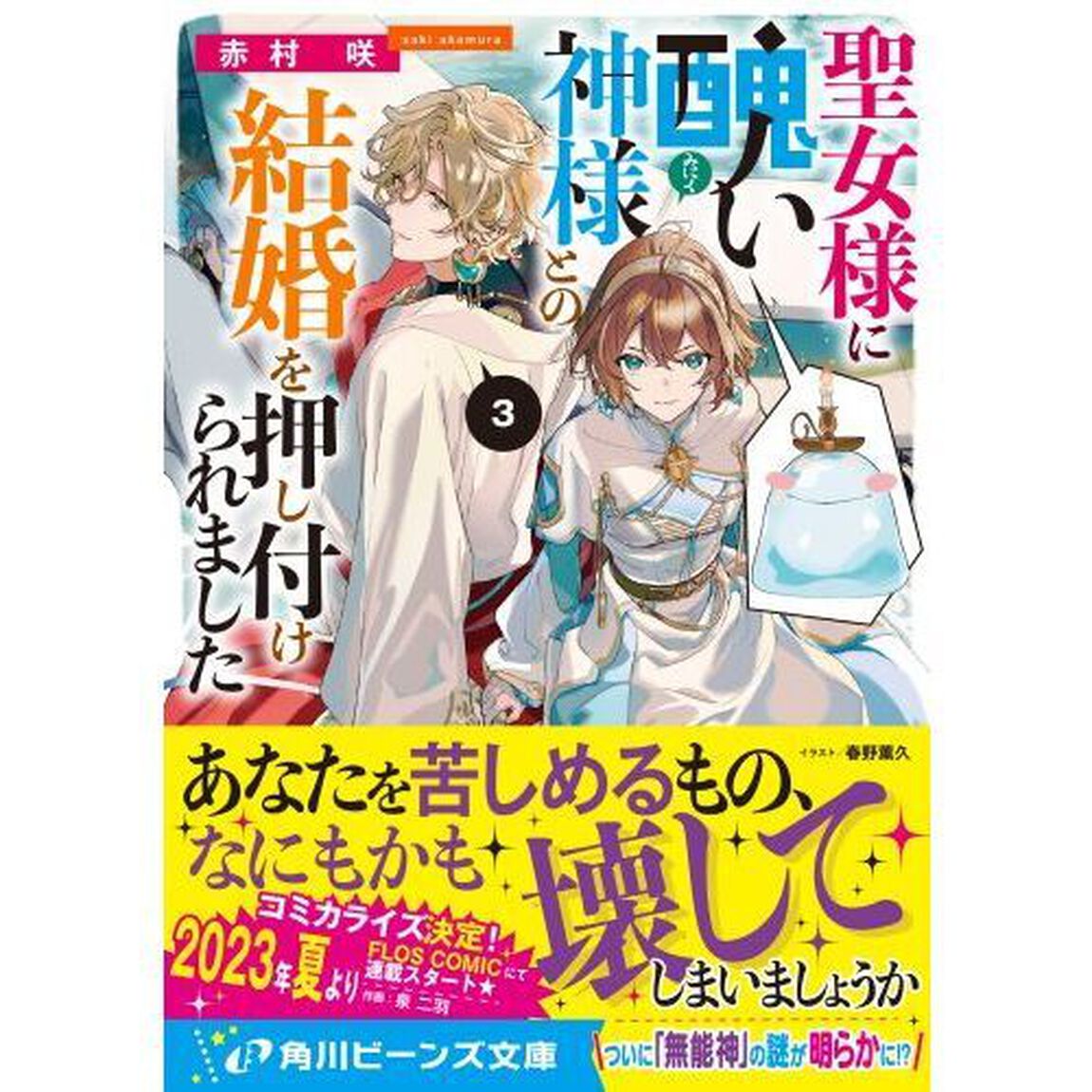 聖女様に醜い神様との結婚を押し付けられました　３