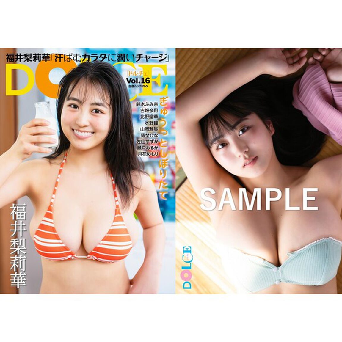 DOLCE　vol.16【セブンネット限定特典：福井梨莉華 ポストカードＣ 1枚付き】