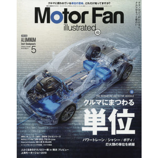 モーターファン・イラストレーテッド　図解・自動車のテクノロジー　Ｖｏｌｕｍｅ１５２「特集クルマにまつわる単位」