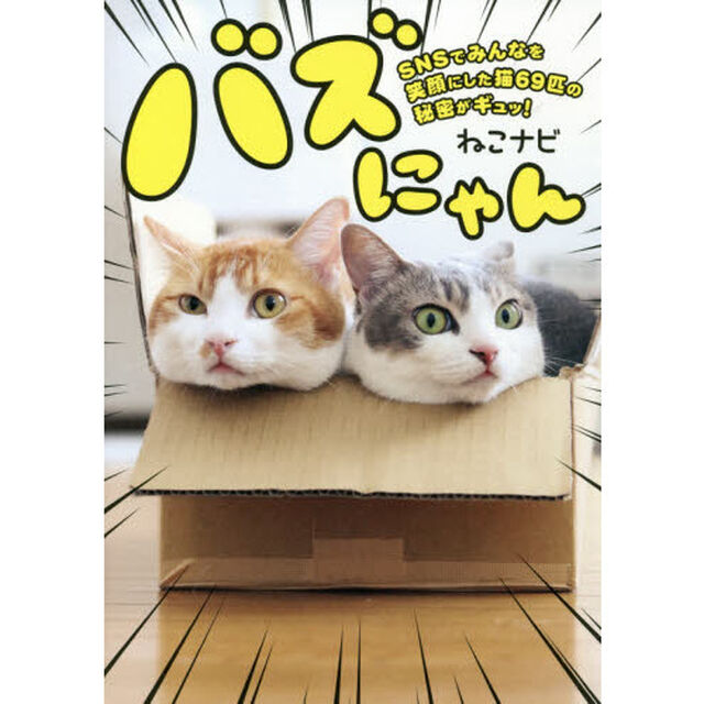 バズにゃん　ＳＮＳでみんなを笑顔にした猫６９匹の秘密がギュッ！