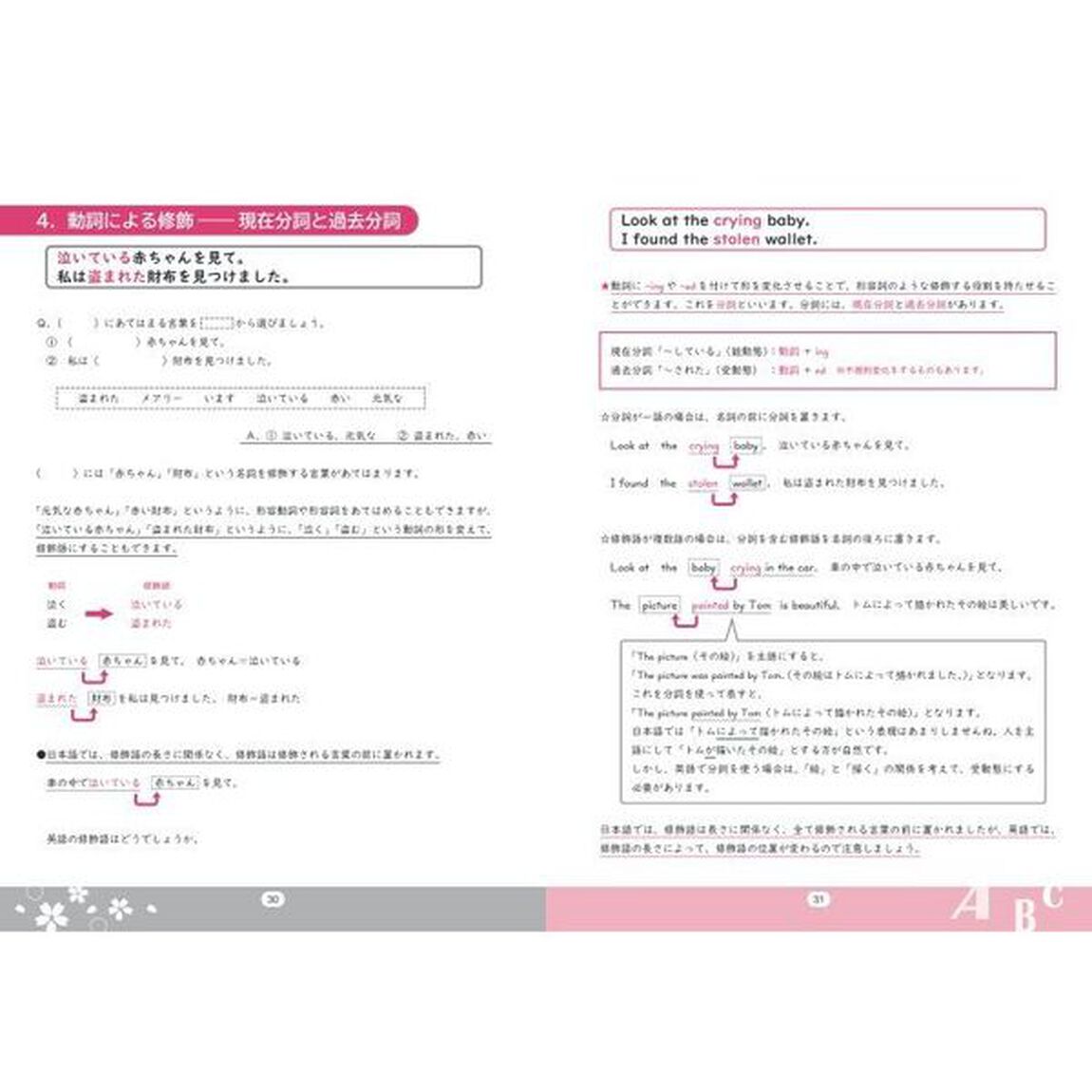 日本語と英語くらべてわかる中３英文法　中学英文法の基礎固め！解説つき問題集