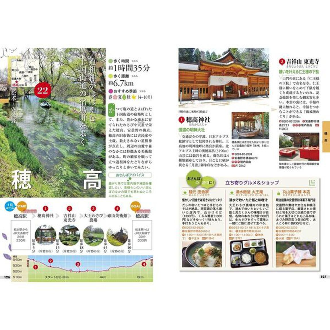 歩いて楽しむ信州　善光寺　松本　〔２０２５〕
