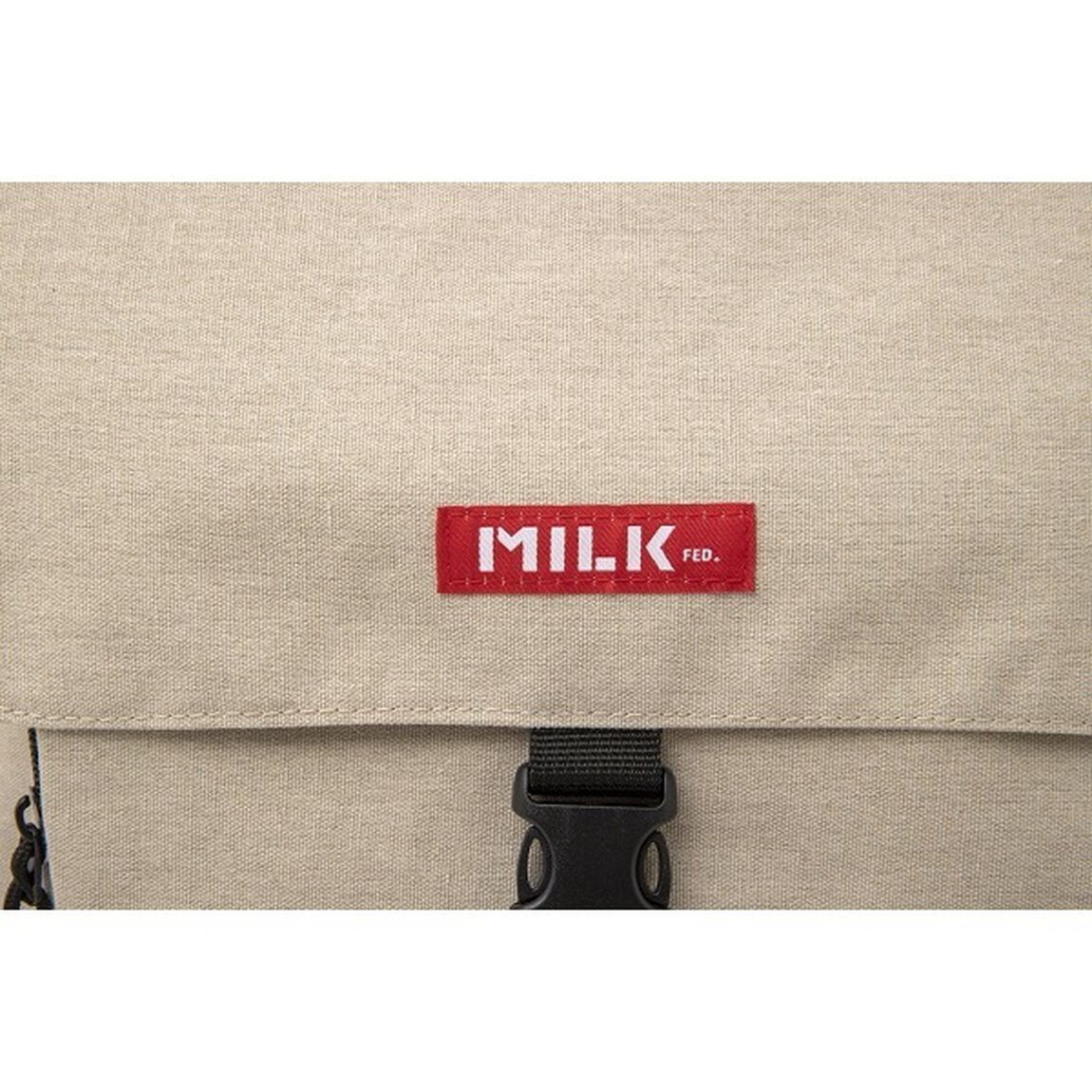 MILKFED. SPECIAL BOOK Canvas Shoulder Bag #BEIGE（セブン－イレブン／セブンネット限定）