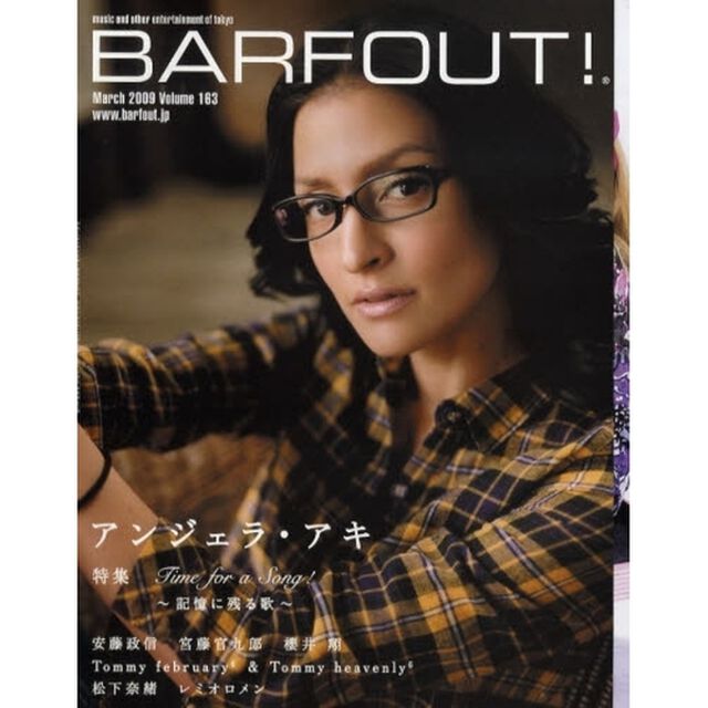 バァフアウト！　Ｖｏｌｕｍｅ１６３（２００９Ｍａｒｃｈ）「アンジェラ・アキ特集Ｔｉｍｅ　ｆｏｒ　ａ　ｓｏｎｇ！」