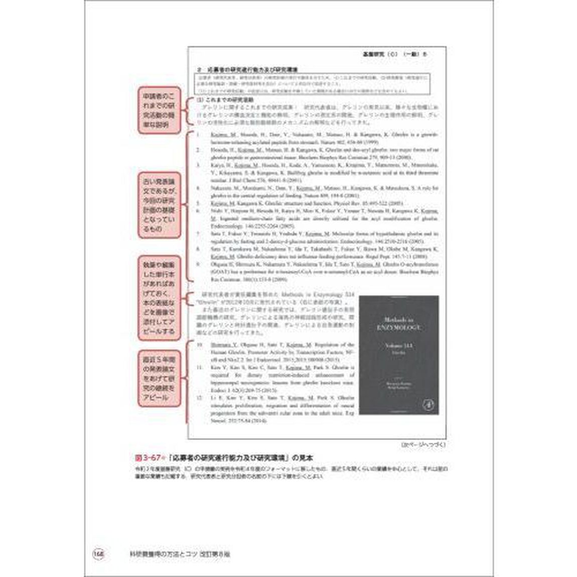 科研費獲得の方法とコツ　実例とポイントでわかる申請書の書き方と応募戦略「改訂第８版」