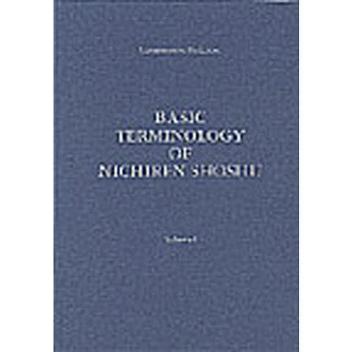 御書用語解説集　英訳　第１巻