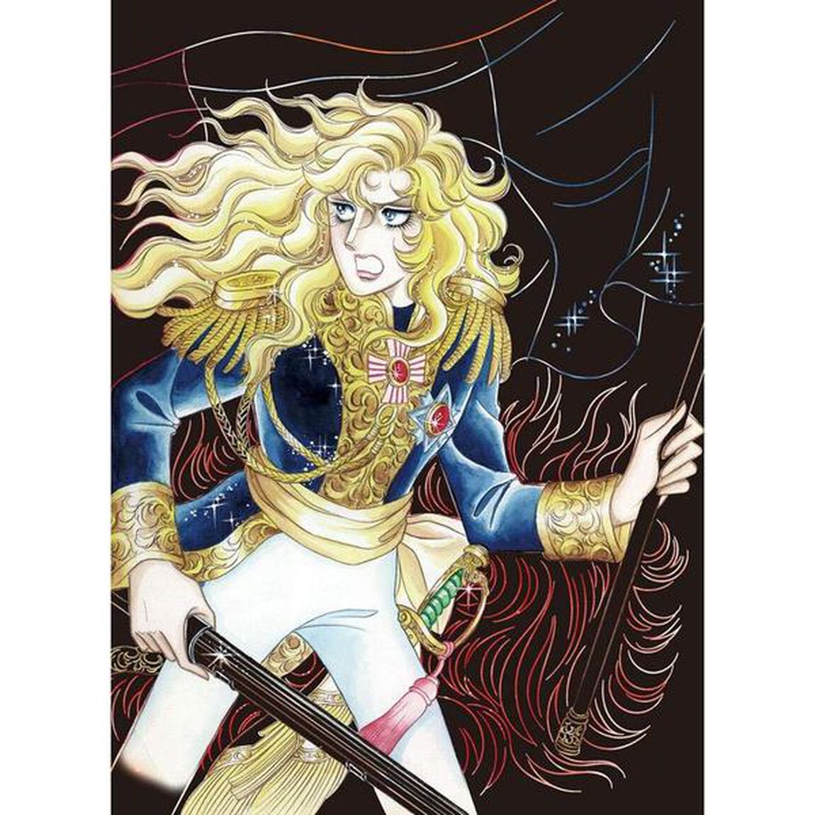 ベルサイユのばら 麗しきスクラッチアート オスカル&マリーアントワネット〈スクラッチアートブック〉