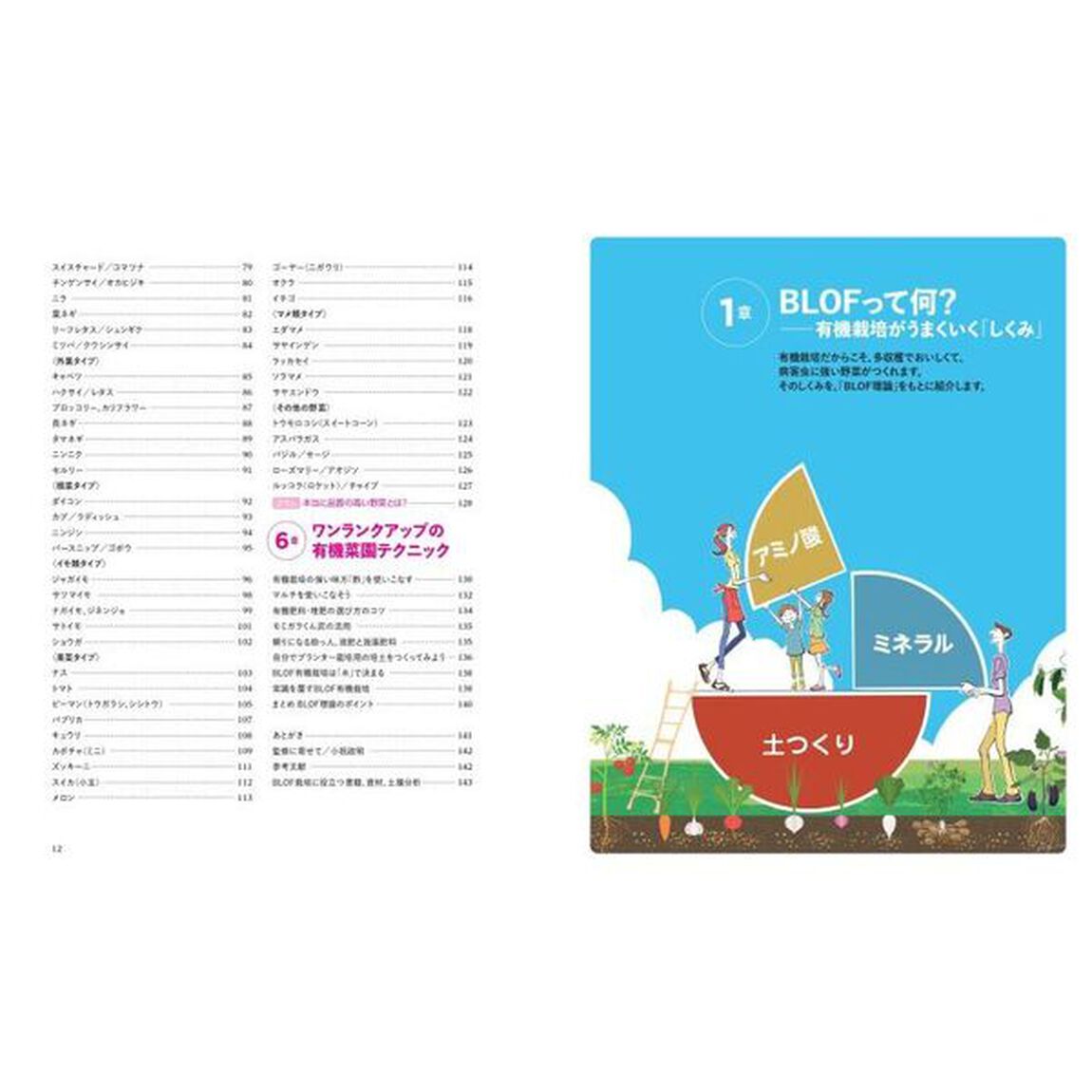 ＢＬＯＦ理論で有機菜園　初めてでもうまくいくしくみ