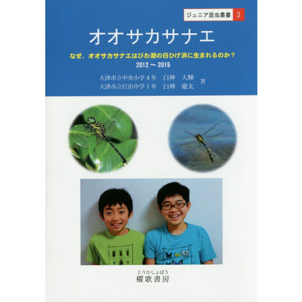 オオサカサナエ　なぜ、オオサカサナエはびわ湖の白ひげ浜に生まれるのか？　２０１２〜２０１５