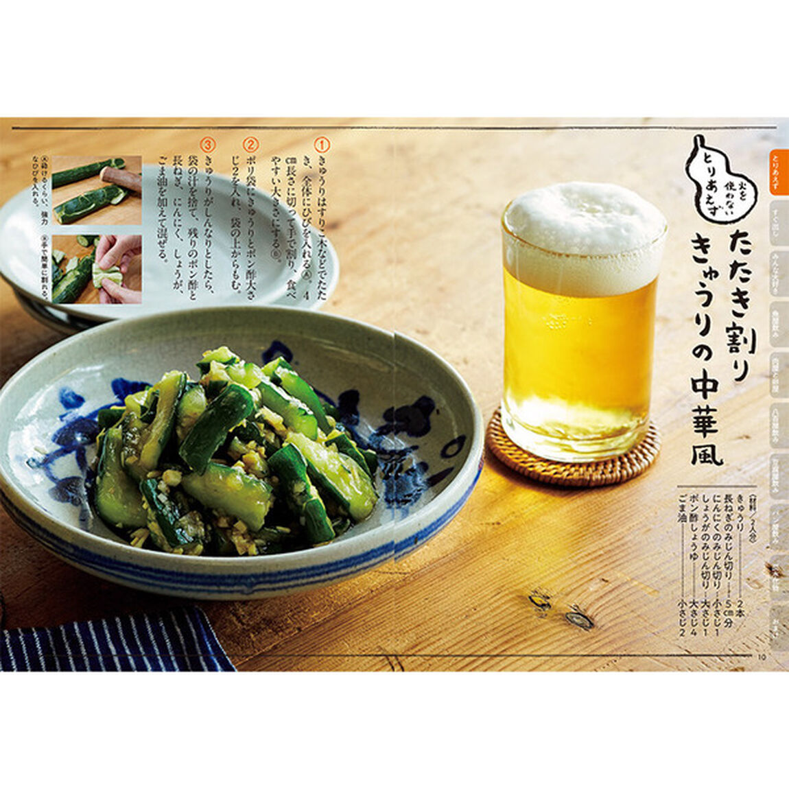 つまみでおかず 居酒屋気分で酒の肴