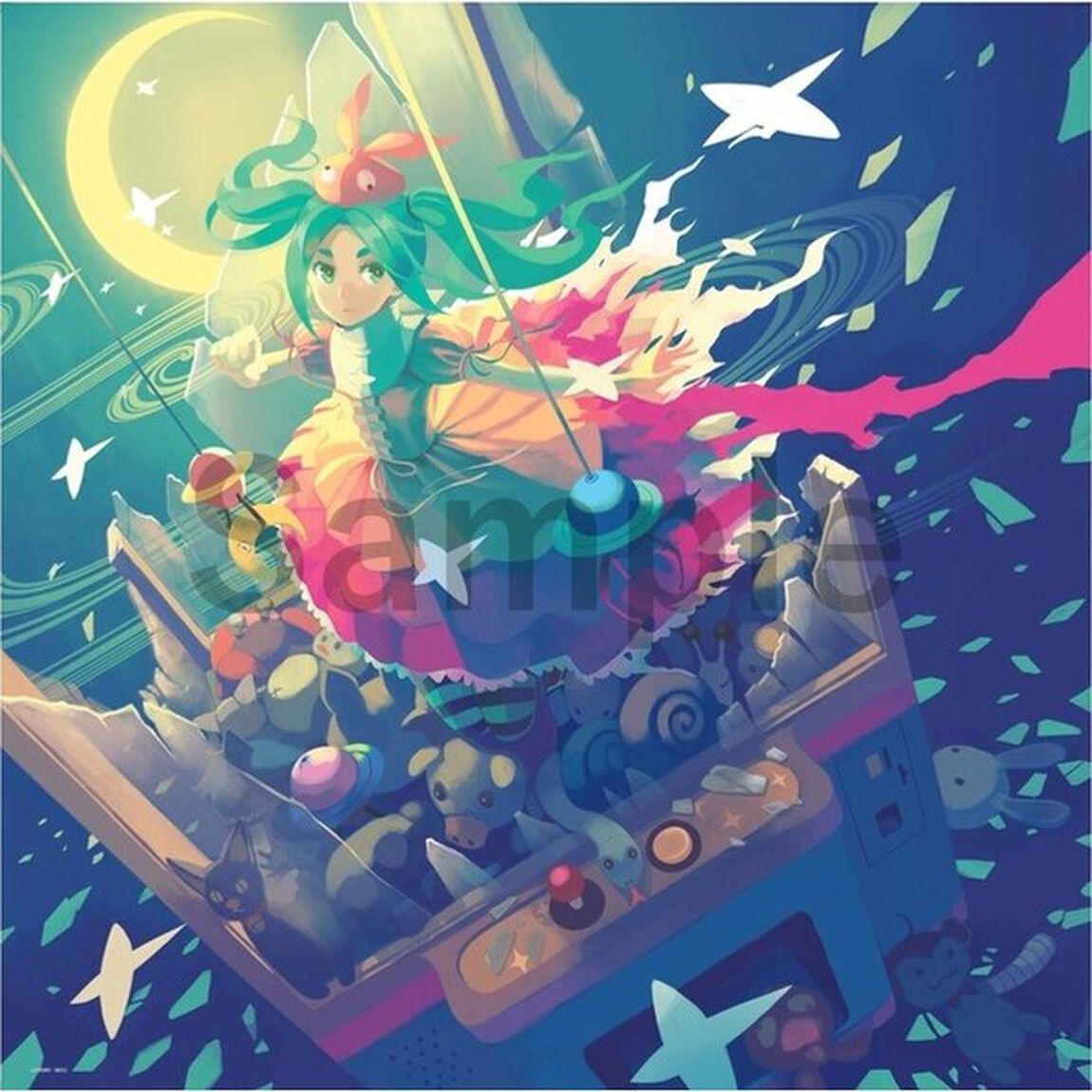 ＜物語＞シリーズ　キャンバスアートボード【憑物語】＜2025年6月お届け予定分＞