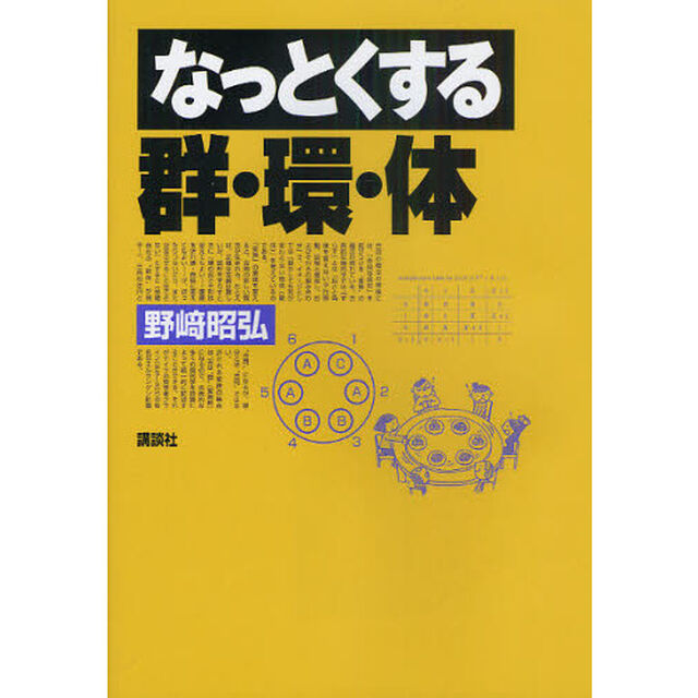 なっとくする群・環・体