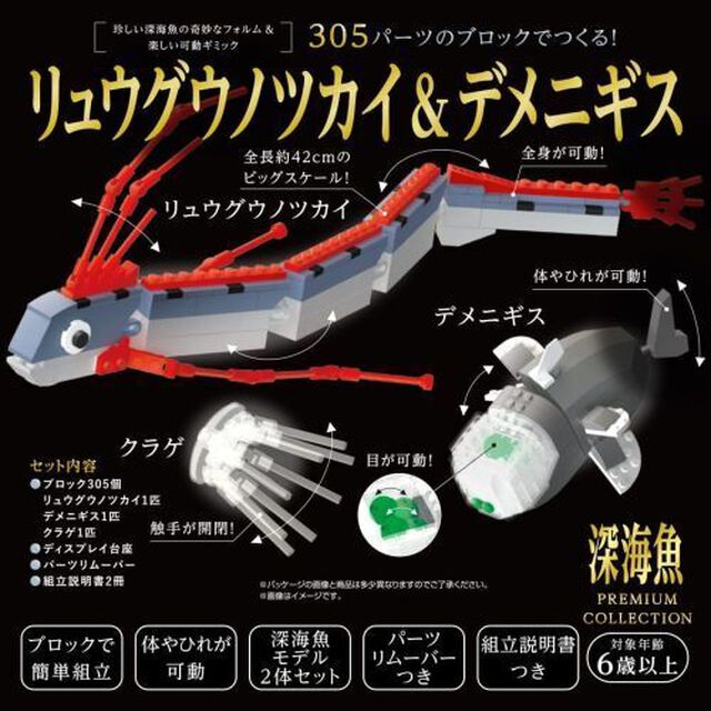 リュウグウノツカイ＆デメニギス