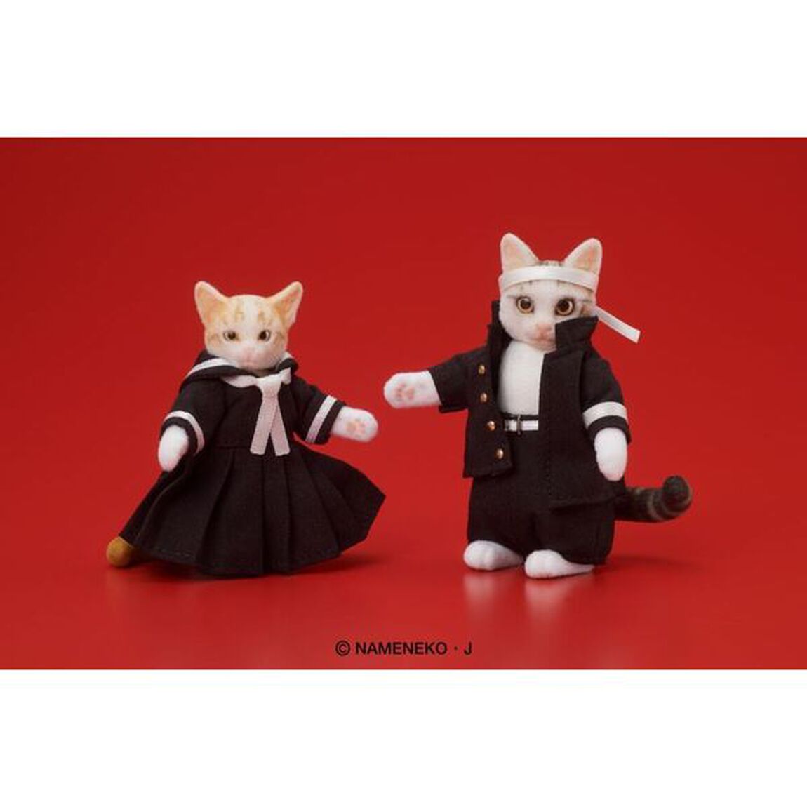 DIGKawaiiACTION 『なめ猫』又吉＆トラ子セット（2024年10月以降発売予定）