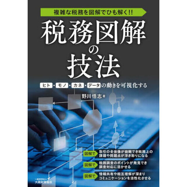 税務図解の技法　複雑な税務を図解でひも解く！！　ヒト・モノ・カネ・データの動きを可視化する
