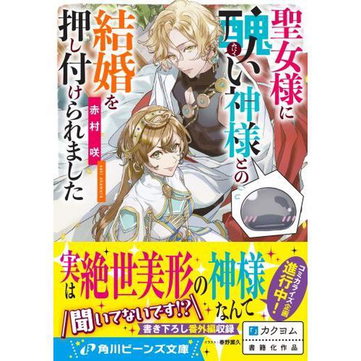 聖女様に醜い神様との結婚を押し付けられました