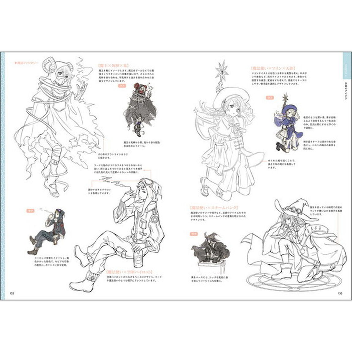ファンタジー衣装の描き方
