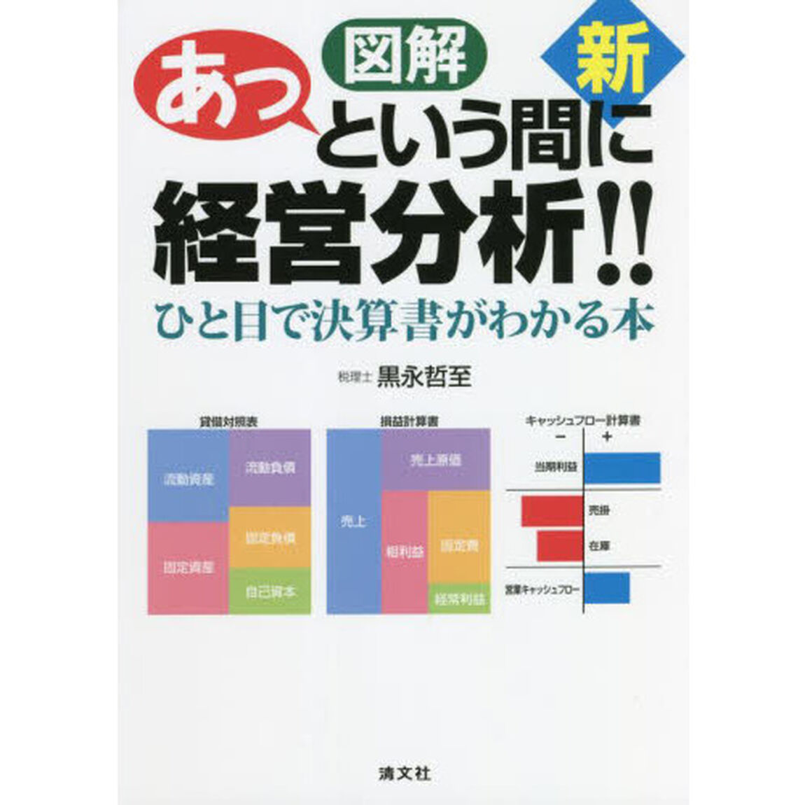 新図解あっという間に経営分析！！　ひと目で決算書がわかる本