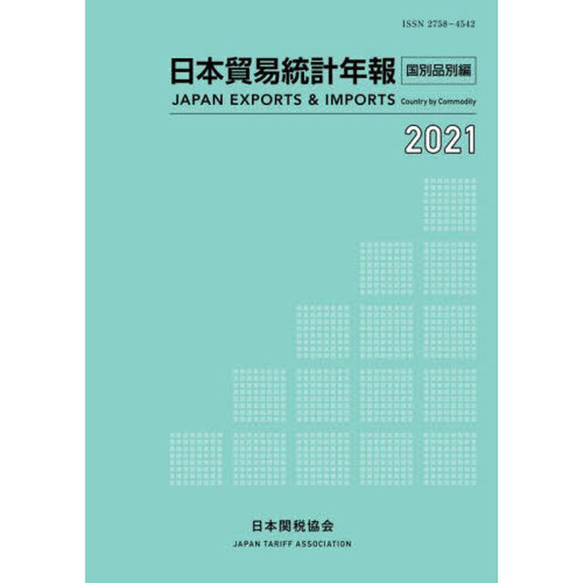 日本貿易統計年報　２０２１国別品別編