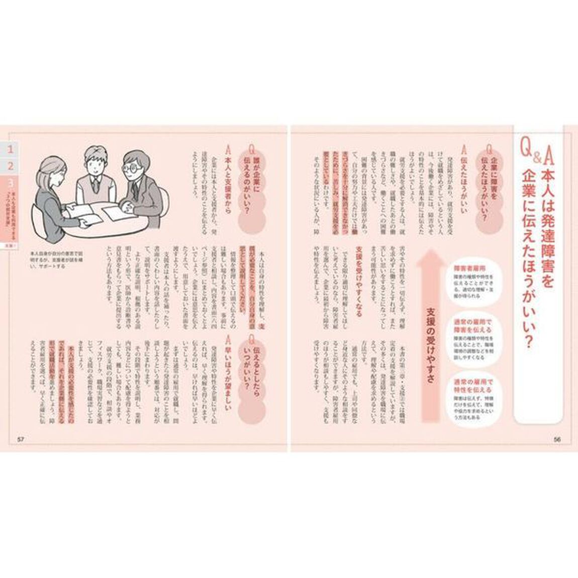 発達障害の人の「就労支援」がわかる本