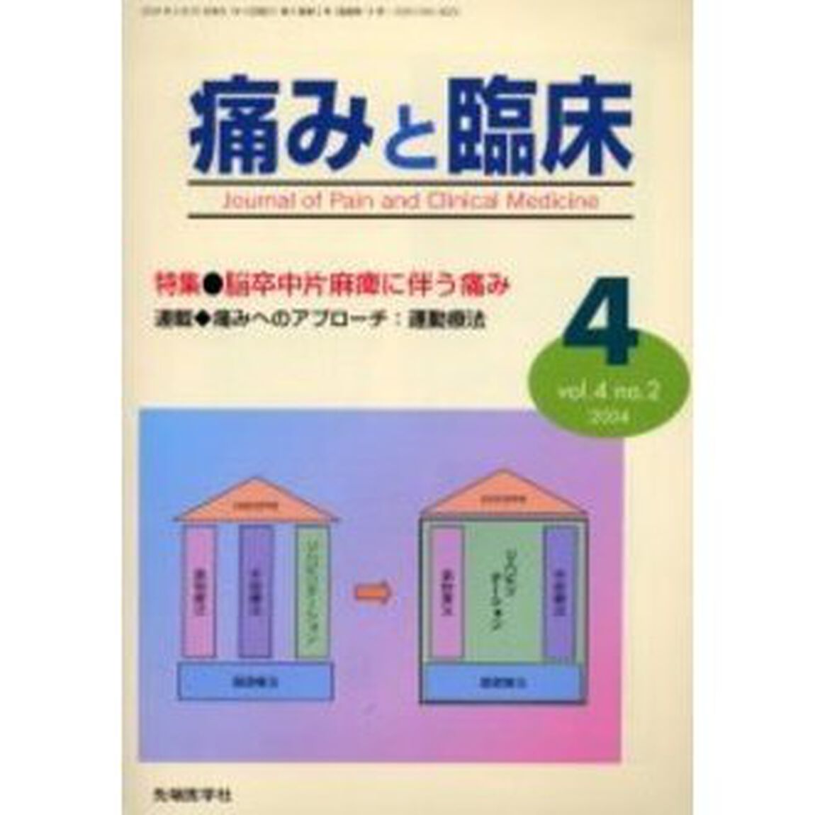 痛みと臨床　Ｖｏｌ．４Ｎｏ．２（２００４－４）「特集・脳卒中片麻痺に伴う痛み」