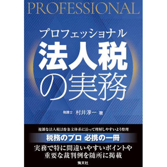 プロフェッショナル法人税の実務