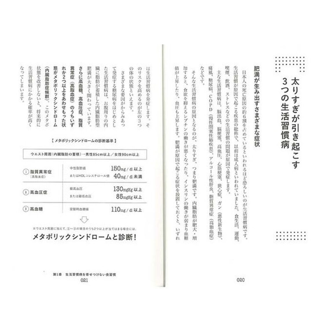 脱メタボ！　太らない食べ方