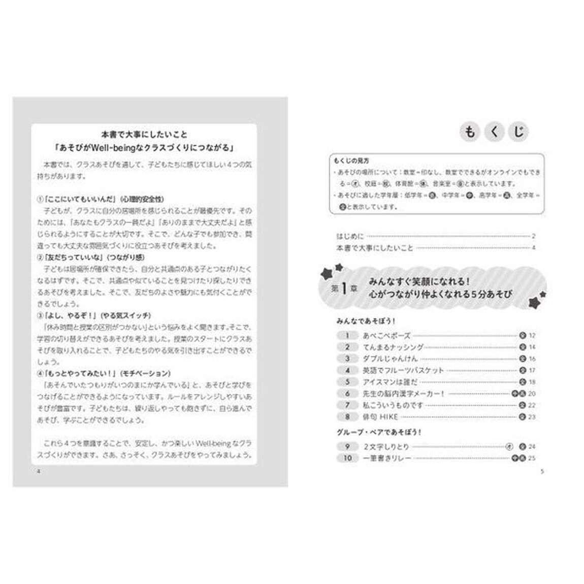 Ｗｅｌｌ－ｂｅｉｎｇなクラスになる♪５分あそび