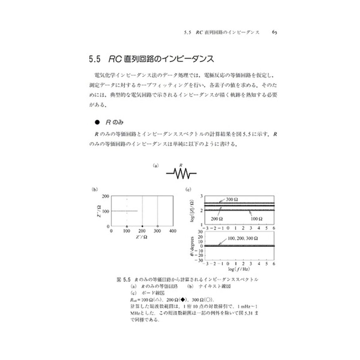 電気化学インピーダンス法　原理・測定・解析「第３版」