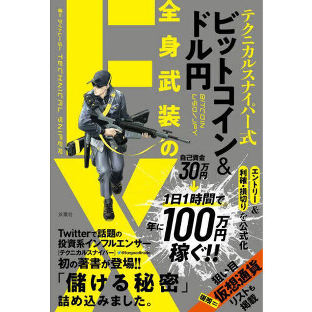 テクニカルスナイパー式ビットコイン＆ドル円全身武装のＦＸ