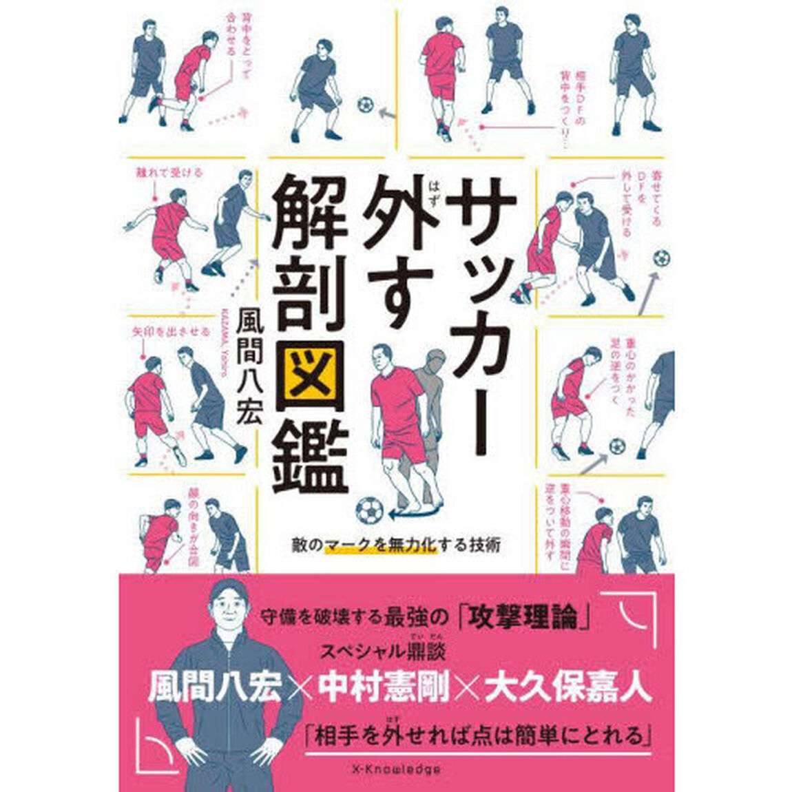 サッカー外す解剖図鑑　敵のマークを無効化する技術