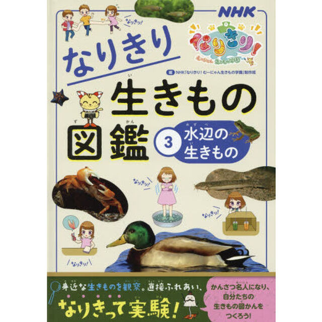 なりきり生きもの図鑑　ＮＨＫなりきり！むーにゃん生きもの学園　３「水辺の生きもの」