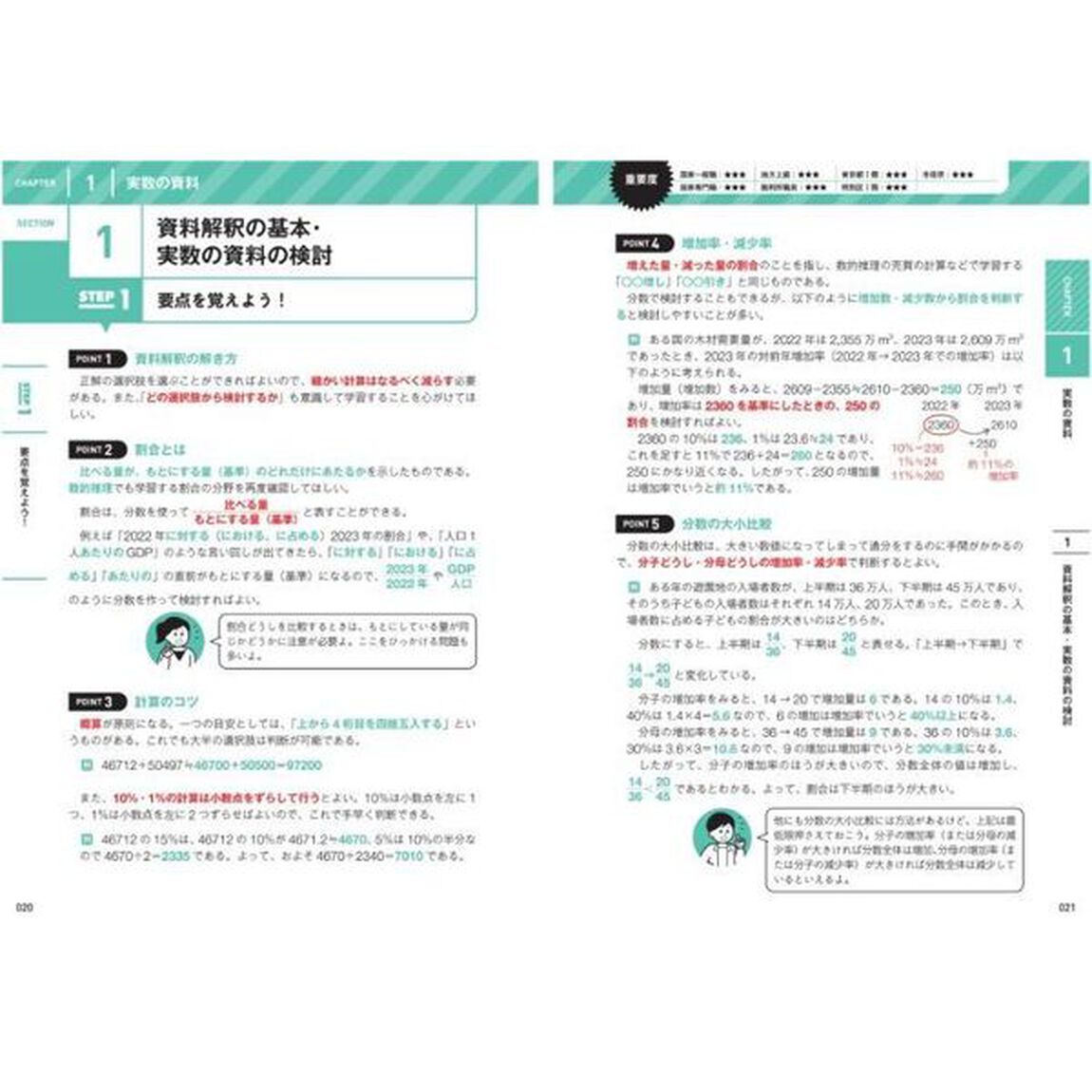 〈きめる！公務員試験〉資料解釈