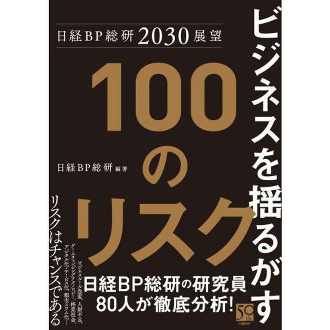日経BP総研2030展望　ビジネスを揺るがす100のリスク