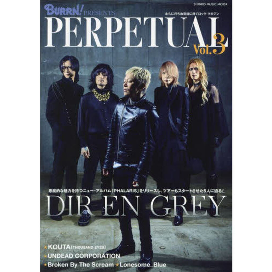 BURRN! PRESENTS PERPETUAL(パーペチュアル) Vol.3 (シンコー・ミュージックMOOK)「ＤＩＲ　ＥＮ　ＧＲＥＹ」