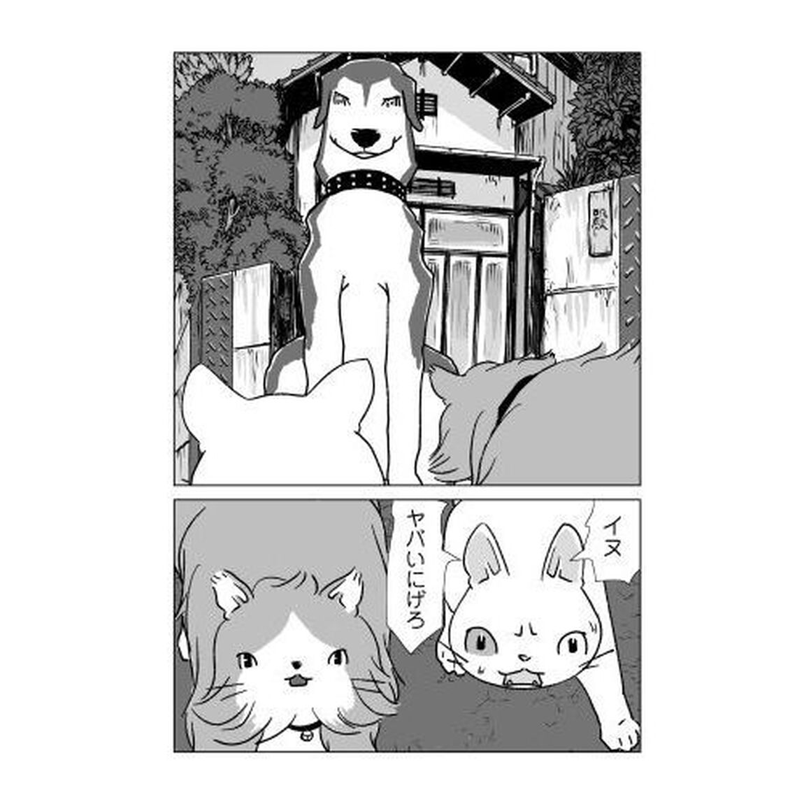 この物語でネコに危害はいっさい加えておりません。