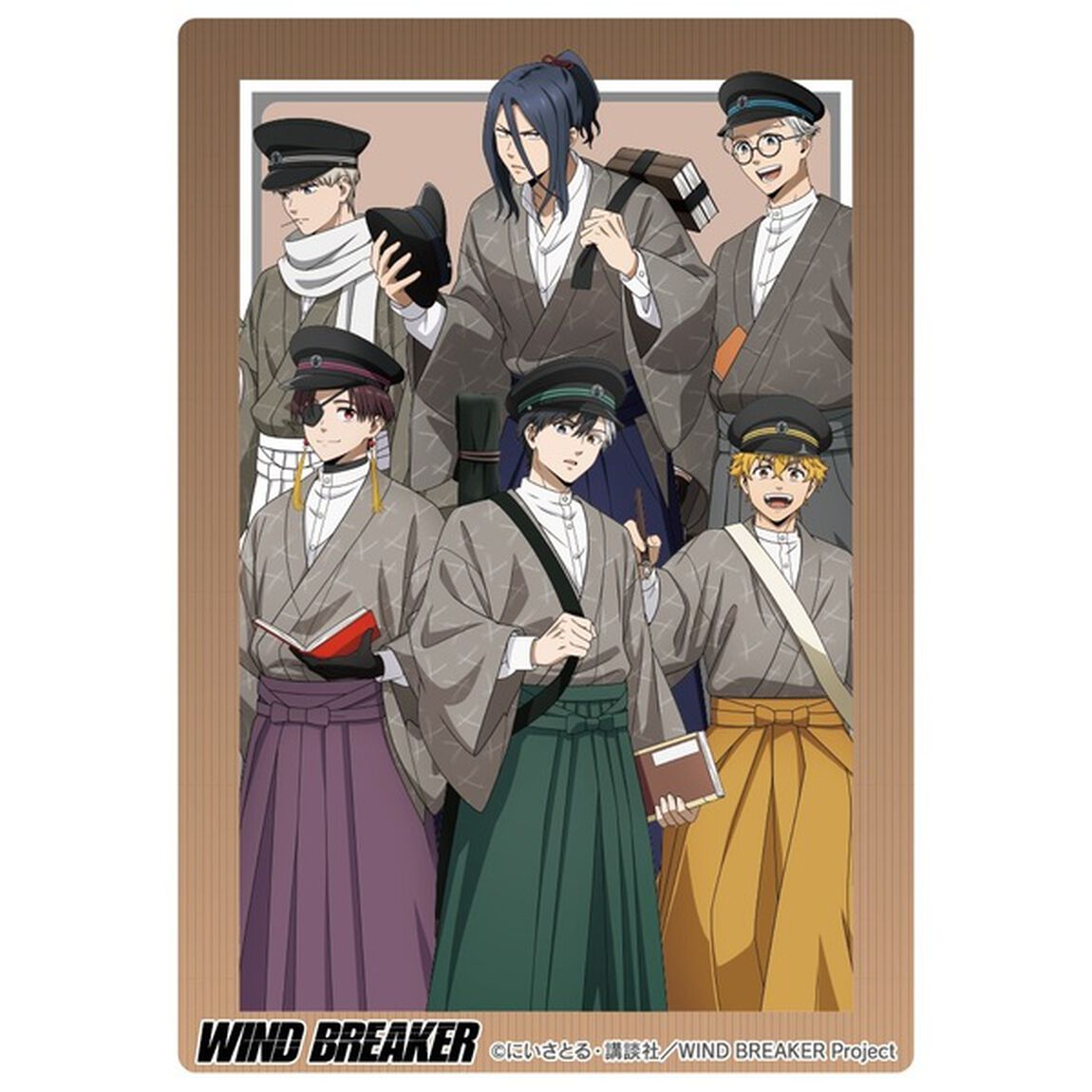 【「WIND BREAKER」POPUP STORE】アクリルカード（集合）