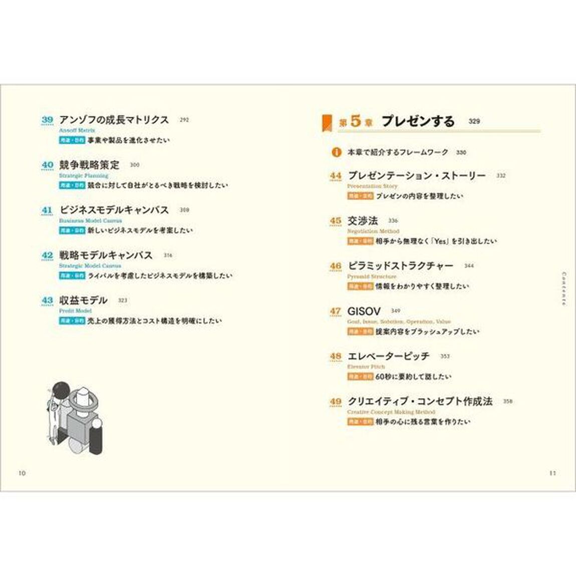ビジネスフレームワークの教科書　アイデア創出・市場分析・企画提案・改善の手法５５