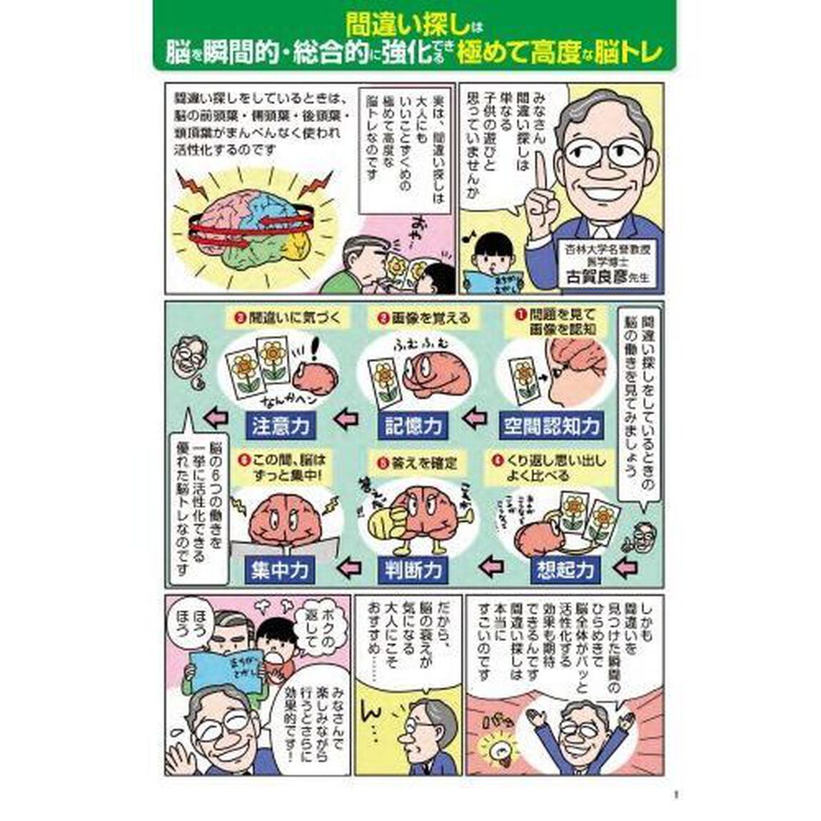 昭和の思い出間違い探し　１分見るだけ！記憶脳瞬間強化　２