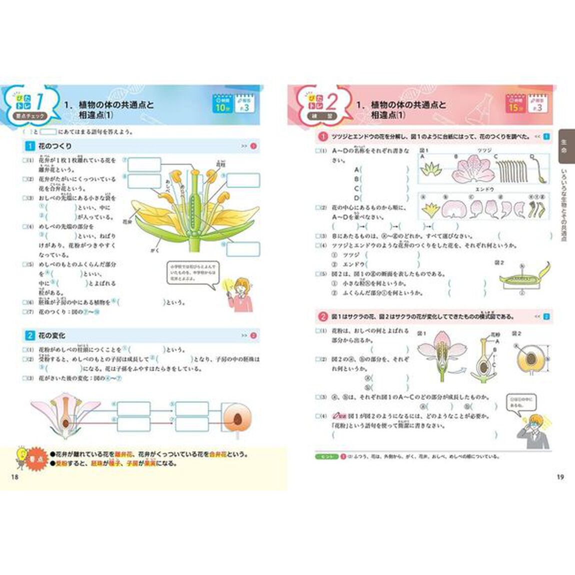 中学 教科書ぴったりトレーニング 理科１年 全教科書版
