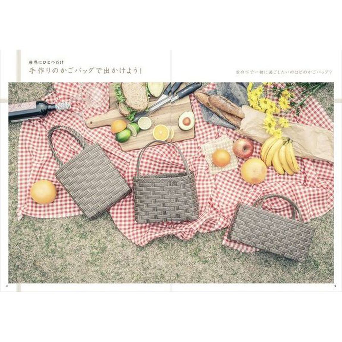大人のおしゃれ手帖特別編集 簡単! はじめてのかごバッグ作り (TJMOOK)