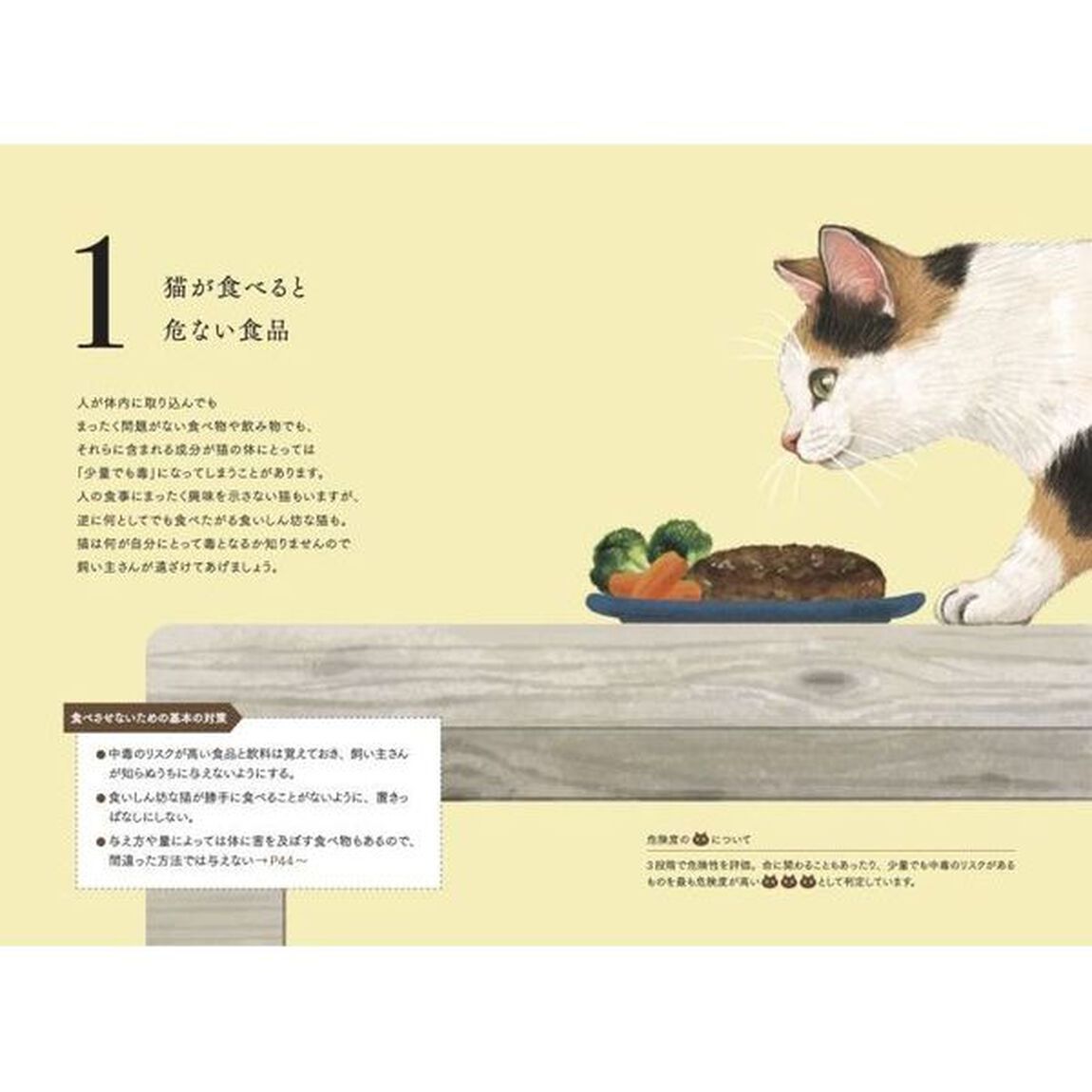 猫が食べると危ない食品・植物・家の中の物図鑑　誤食と中毒からあなたの猫を守るために